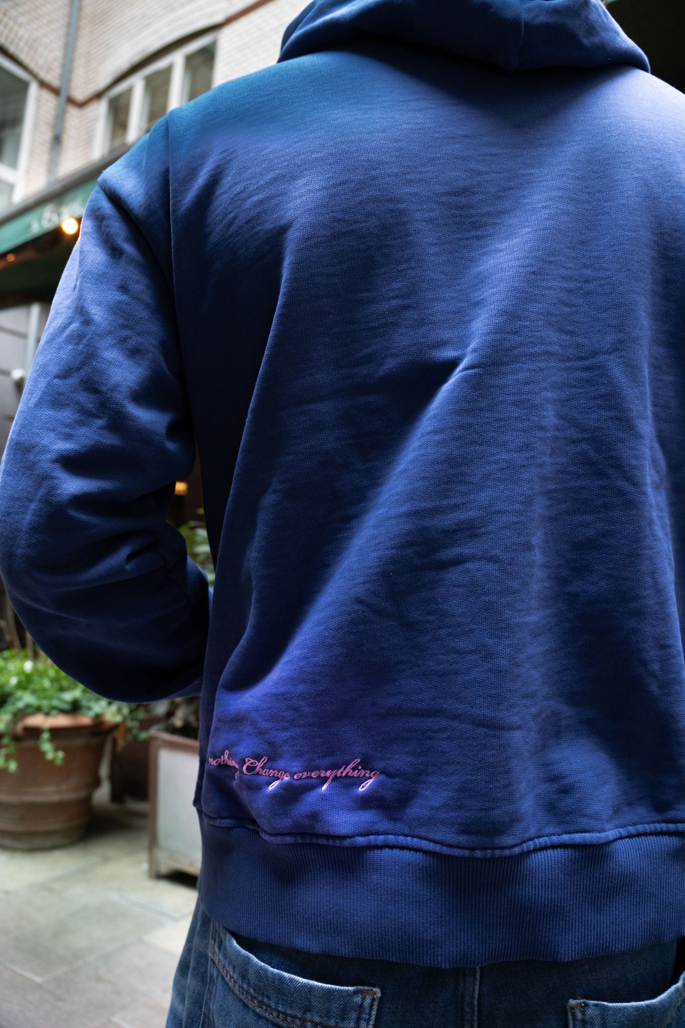 VE'ON to you button hoodie