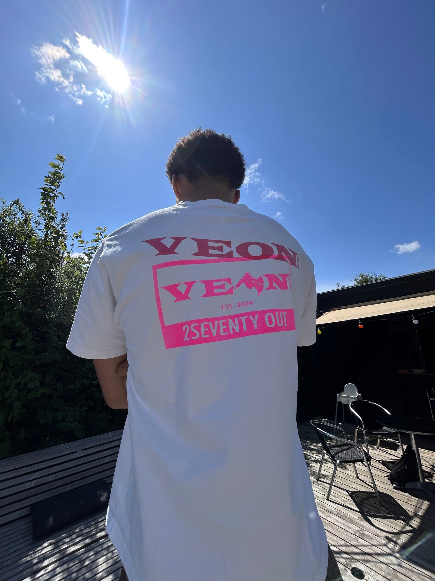 Pink Logo T-shirt 270out print